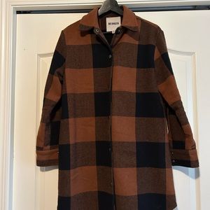 Great condition BB Dakota plaid snap front jacket